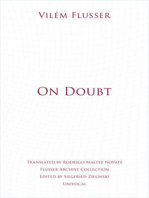 cover image of On Doubt